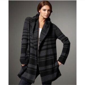 Vince Hooded Oversized Cardigan